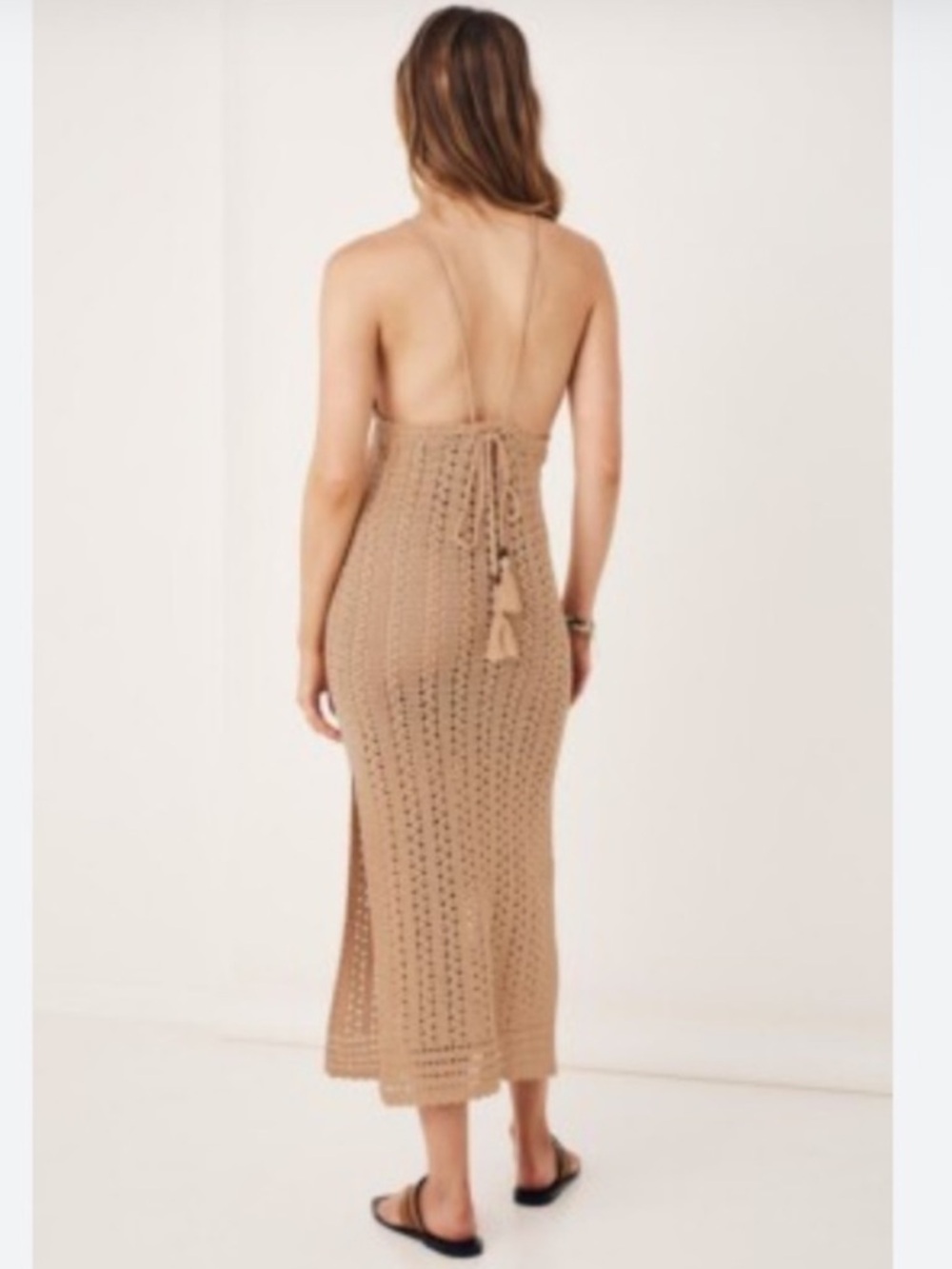 Spell & the Gypsy Mirage Midi Dress in Walnut Size XS NWT - Picture 4 of 16